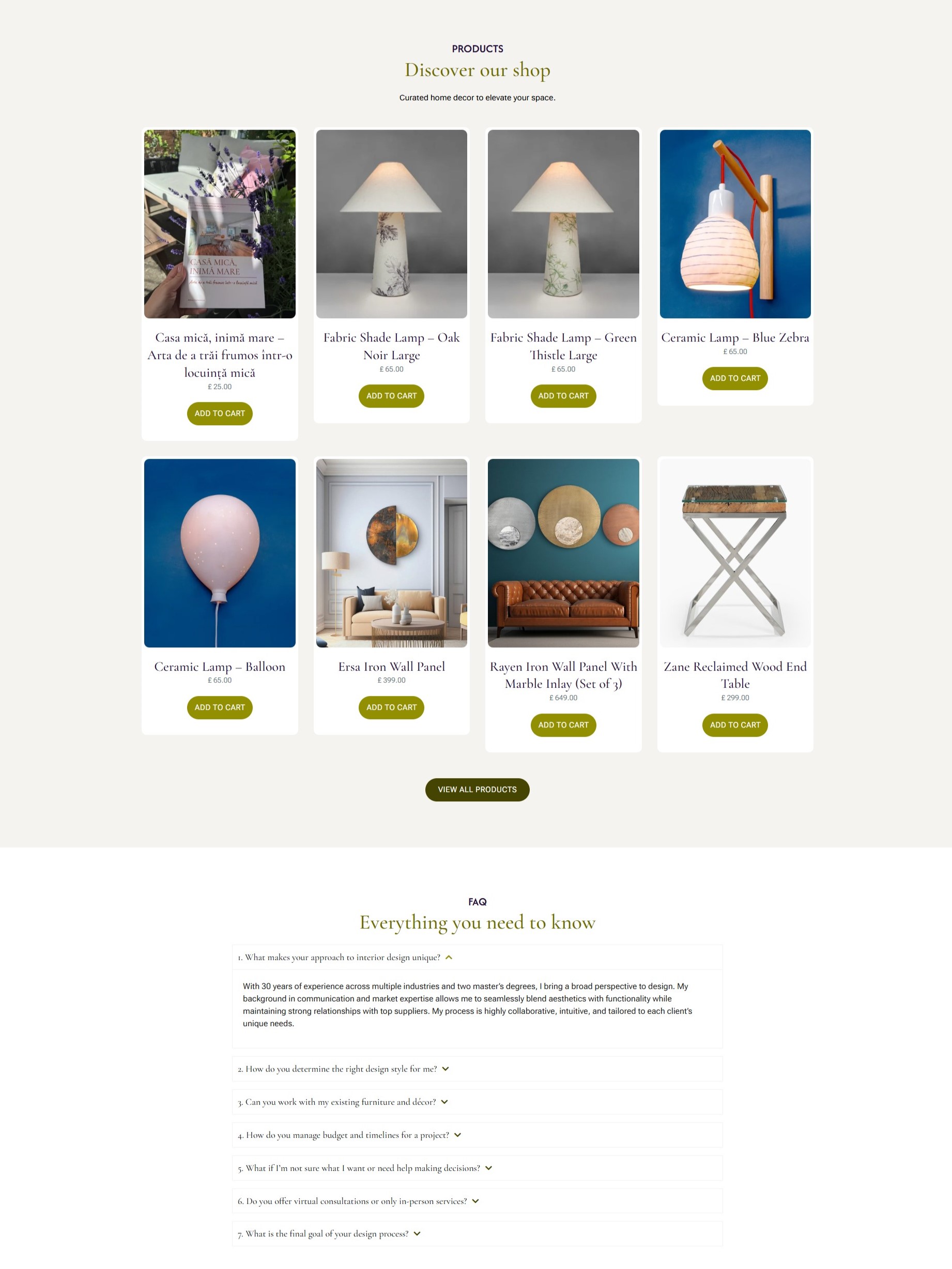 Produsele din magazinul online Make Heaven